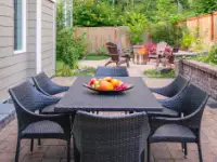 plastic patio furniture