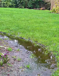 drainage closeup