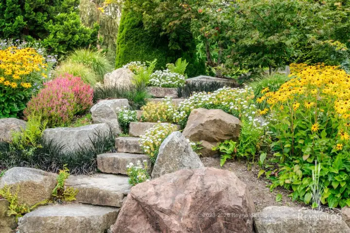 rl web portfolio gardens mcki hillside garden