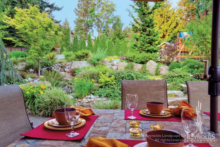 rl web portfolio gardens wede water feature