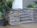 rl web portfolio stairs davis mixed ledgestone bluestone treads