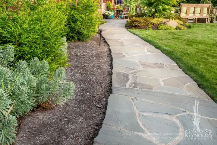 rl web portfolio walks garr mortared flagstone