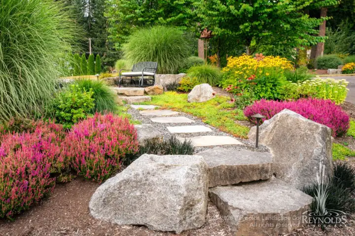 rl web portfolio walks mcki garden steppingstones