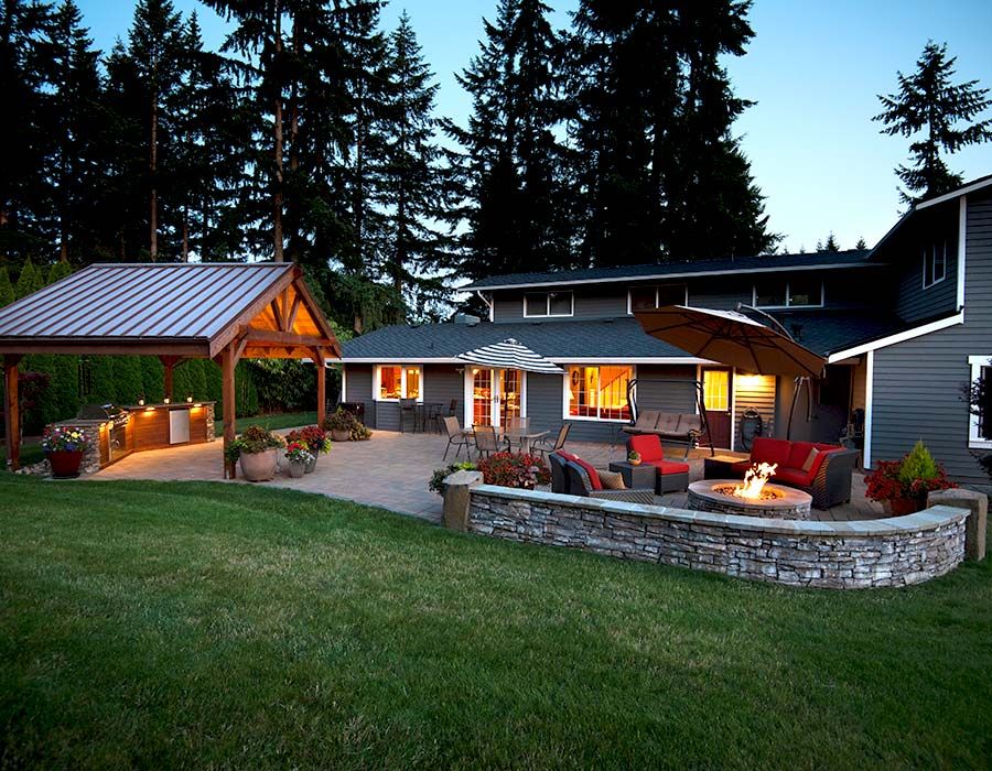 Day or Night Outdoor Living